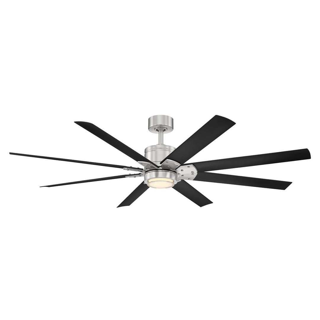 Renegade 66"Ceiling Fan in Brushed Nickel/Matte Black - available from The Lighting Shoppe, trusted by Canadian homeowners