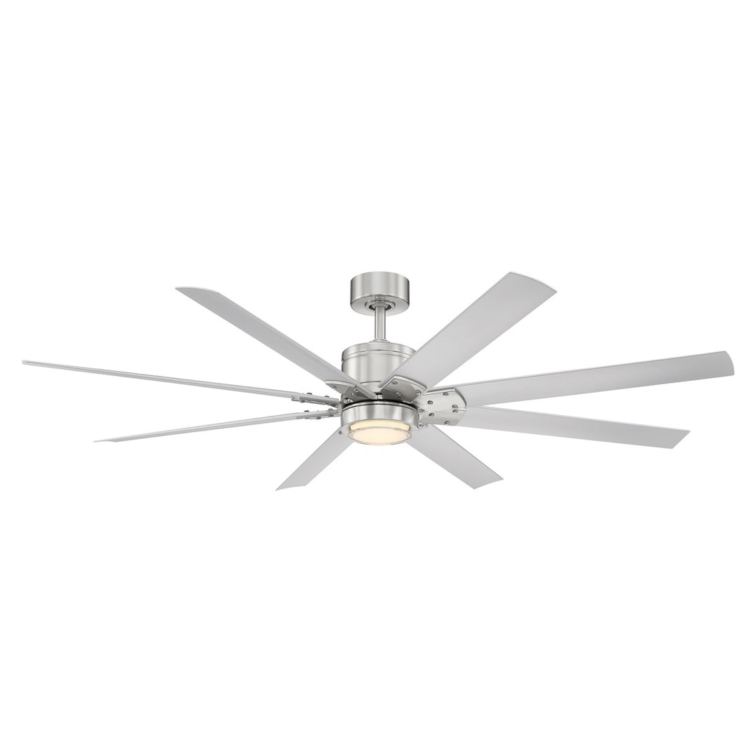 Renegade 66"Ceiling Fan in Brushed Nickel/Titanium Silver - available from The Lighting Shoppe, trusted by Canadian homeowners