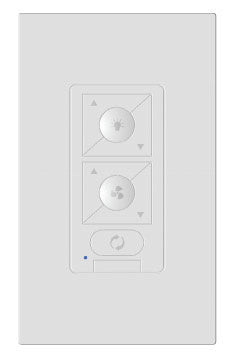 Fan Accessories Wall Control with Bluetooth in White - available from The Lighting Shoppe, trusted by Canadian homeowners