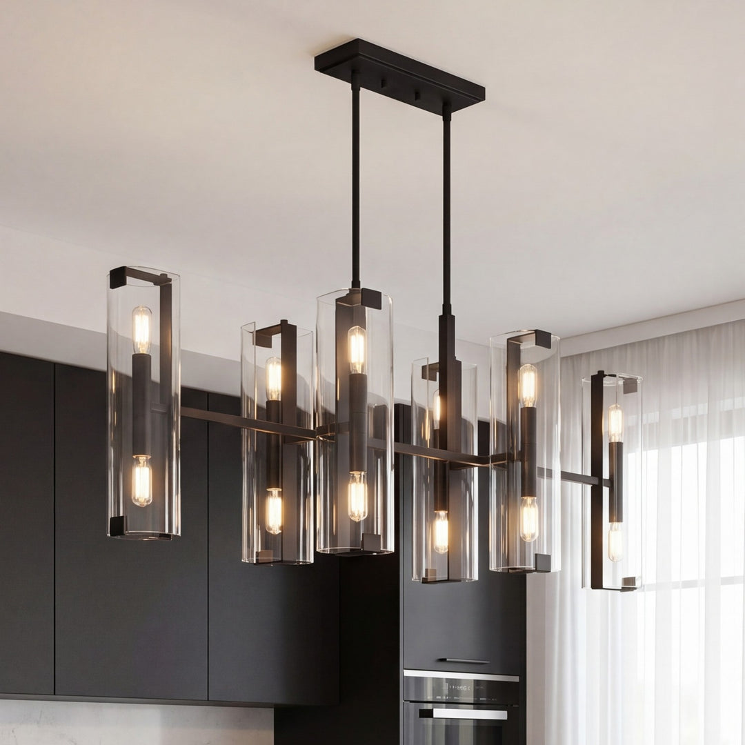 Savoy House - 1-9773-12-89 - 12 Light Chandelier - Winfield - Matte Black
