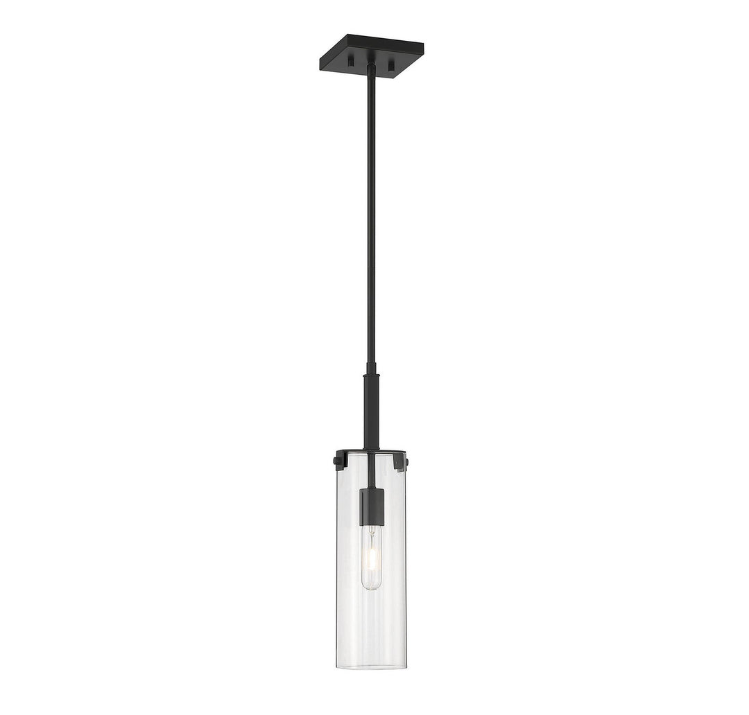 Winfield One Light Mini-Pendant in Matte Black Savoy House