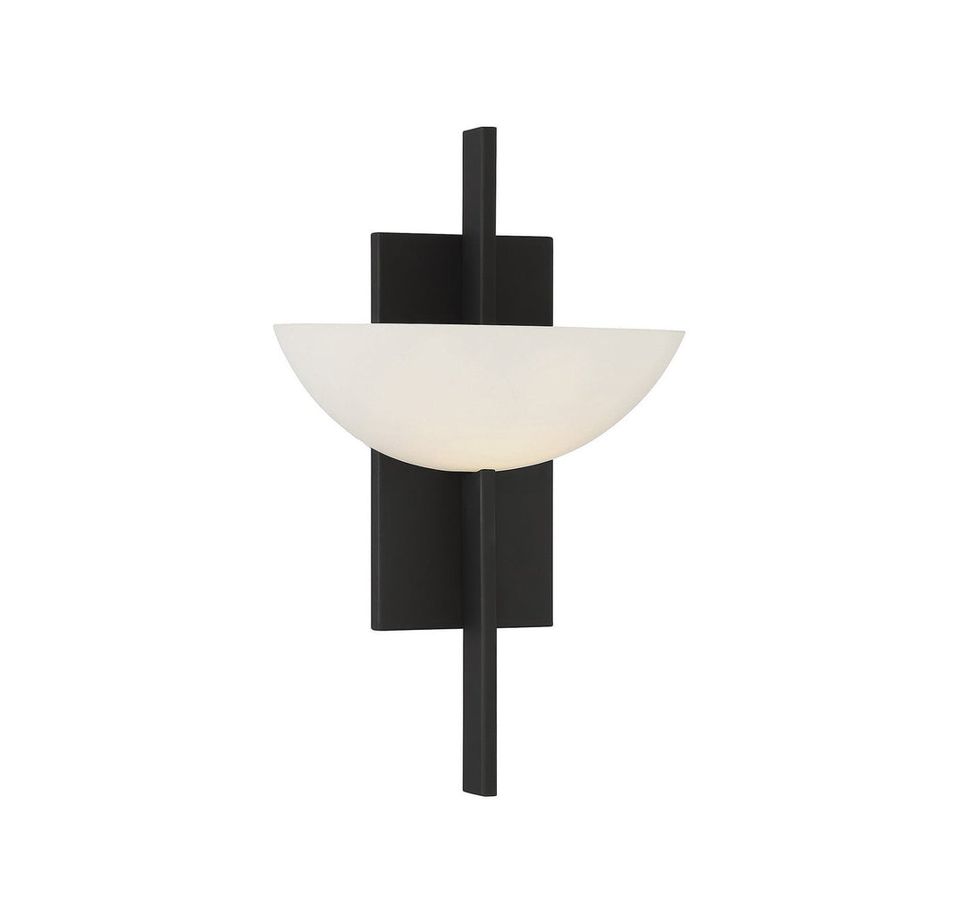 Fallon One Light Wall Sconce in Matte Black Savoy House