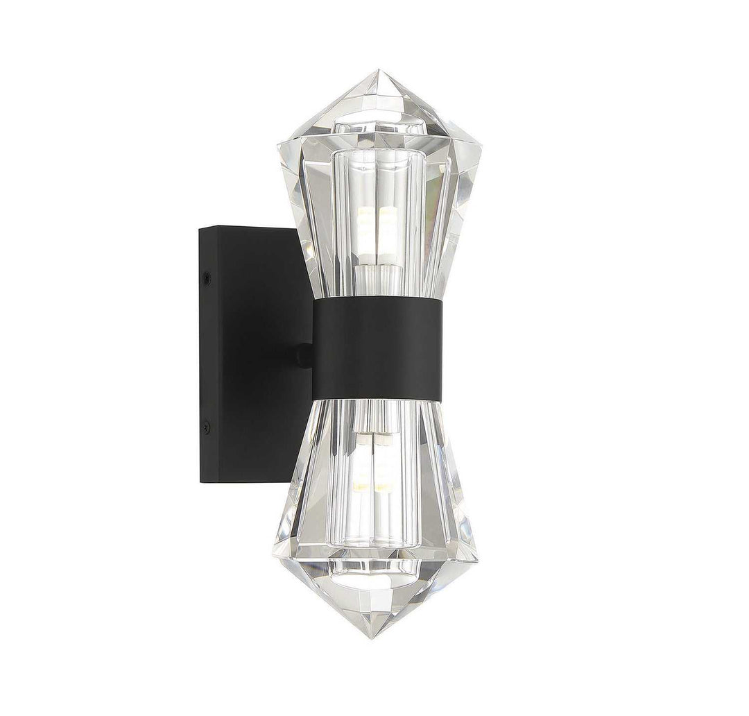Dryden LED Wall Sconce in Matte Black Savoy House