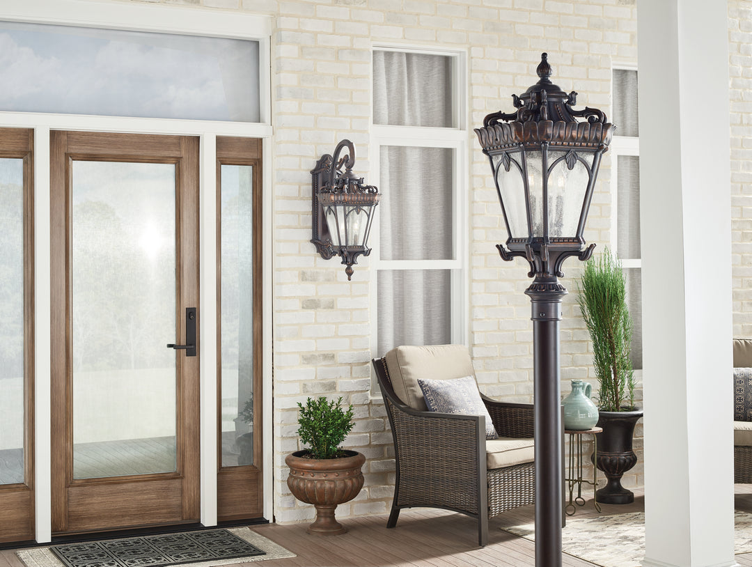 Kichler Canada - 9559LD - Four Light Outdoor Post Mount - Tournai - Londonderry