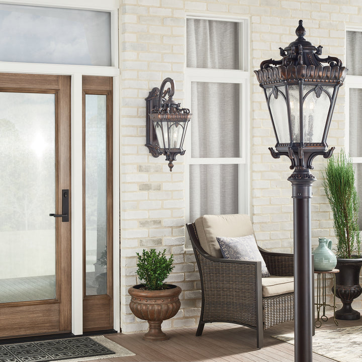 Kichler Canada - 9559LD - Four Light Outdoor Post Mount - Tournai - Londonderry