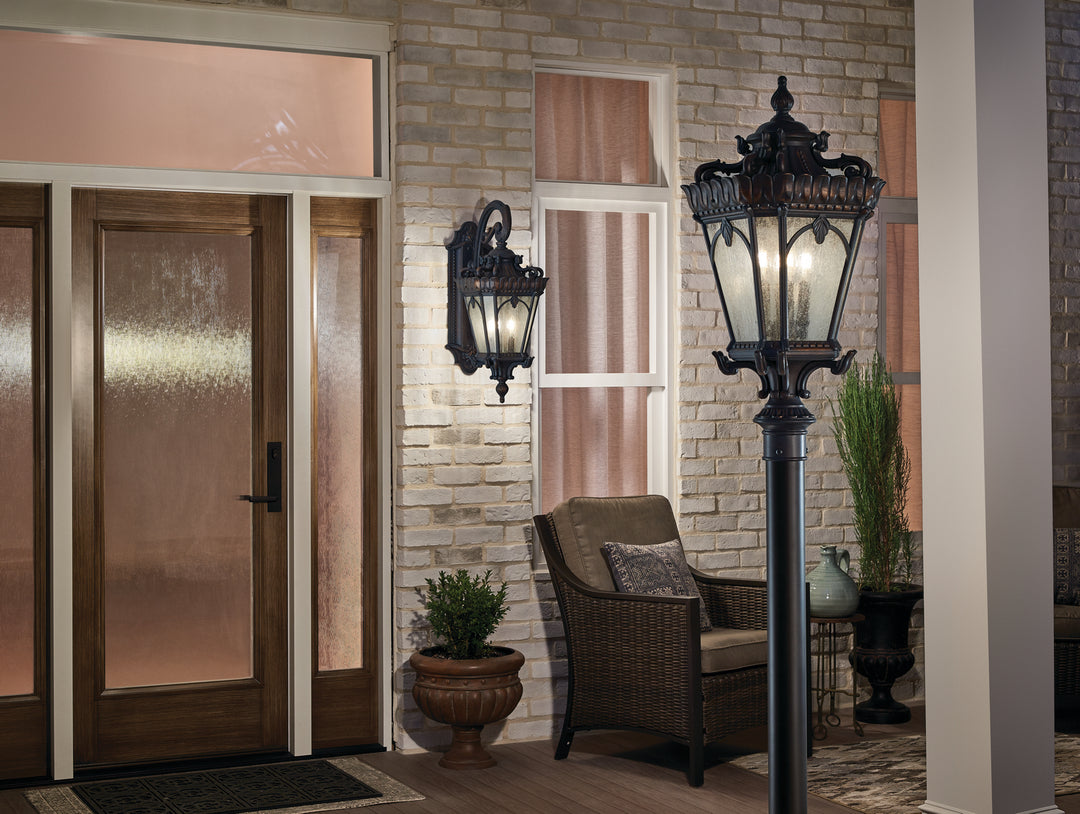 Kichler Canada - 9559LD - Four Light Outdoor Post Mount - Tournai - Londonderry