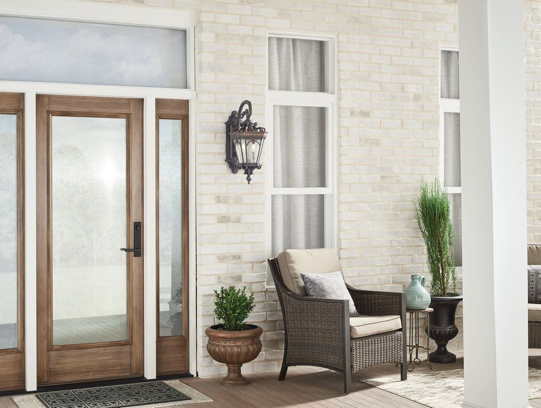 Kichler Canada - 9558LD - Three Light Outdoor Post Mount - Tournai - Londonderry
