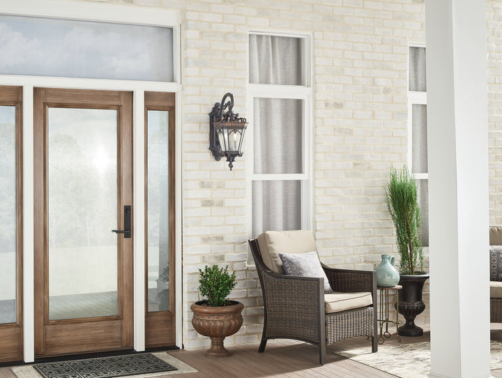 Kichler Canada - 9558LD - Three Light Outdoor Post Mount - Tournai - Londonderry