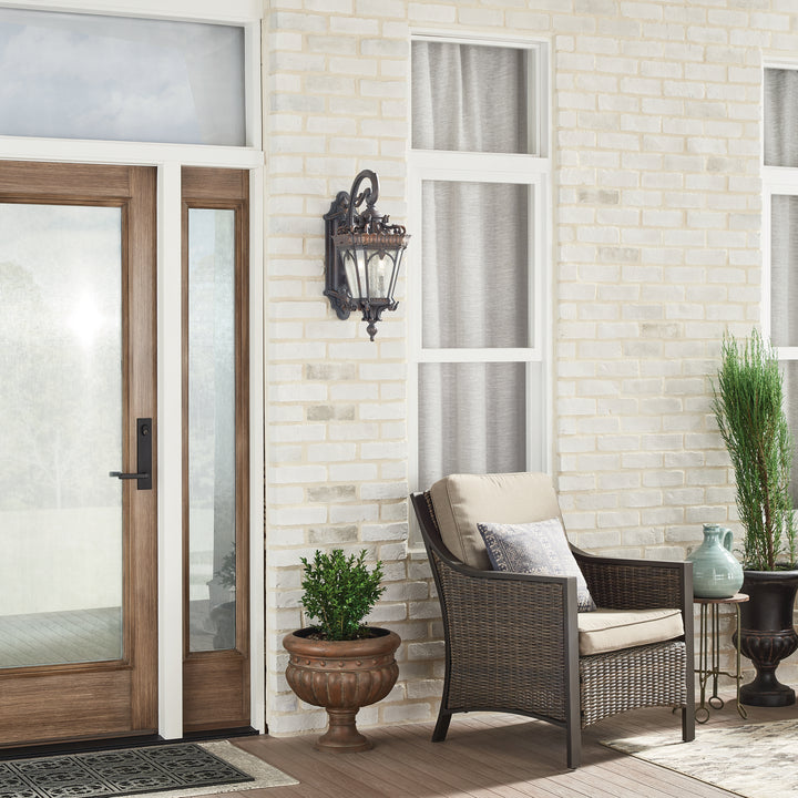 Kichler Canada - 9558LD - Three Light Outdoor Post Mount - Tournai - Londonderry