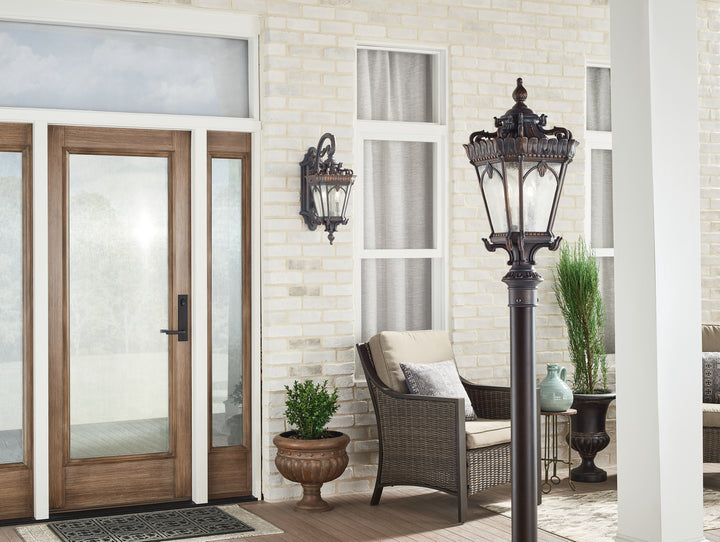 Kichler Canada - 9558LD - Three Light Outdoor Post Mount - Tournai - Londonderry