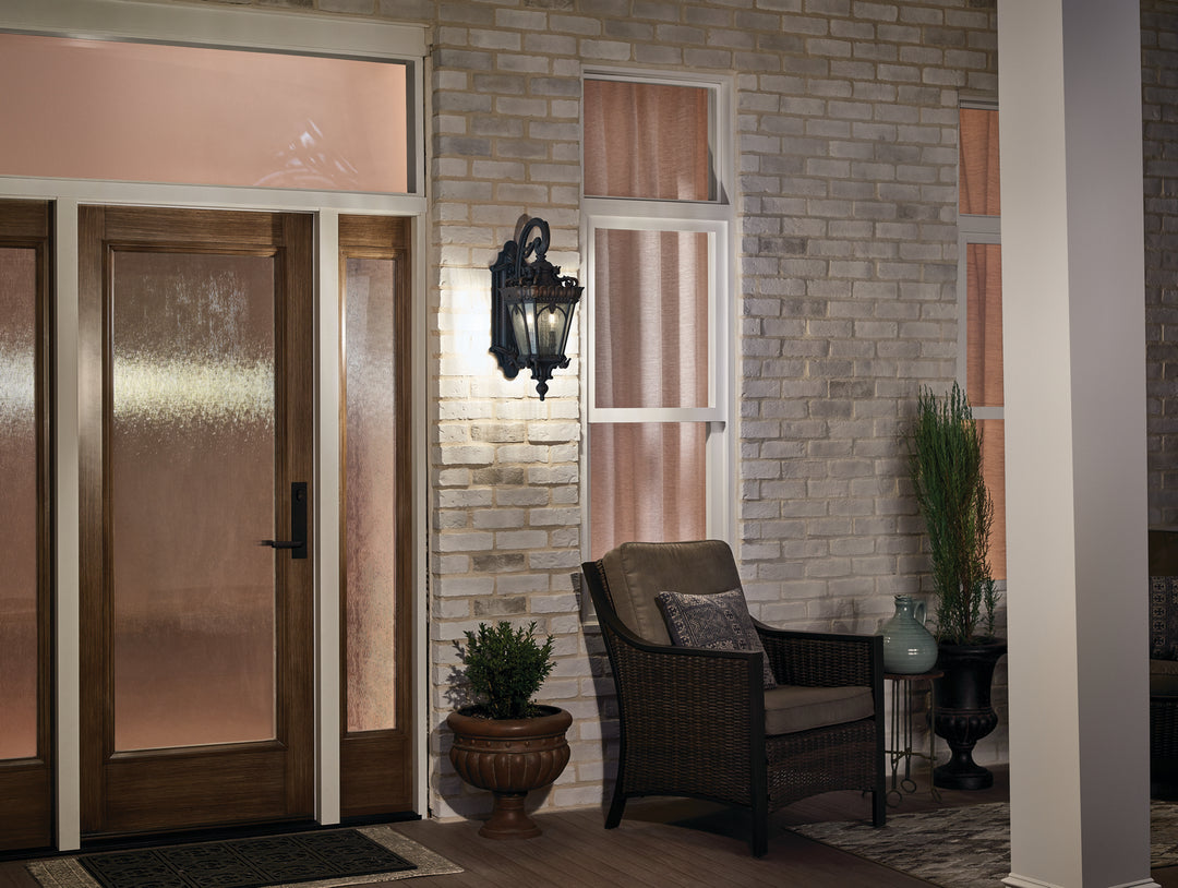 Kichler Canada - 9558LD - Three Light Outdoor Post Mount - Tournai - Londonderry