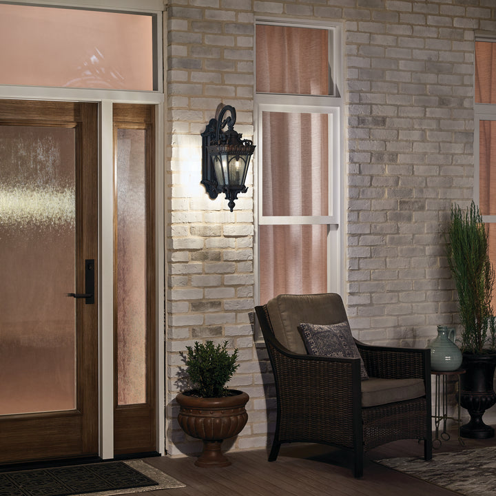 Kichler Canada - 9558LD - Three Light Outdoor Post Mount - Tournai - Londonderry