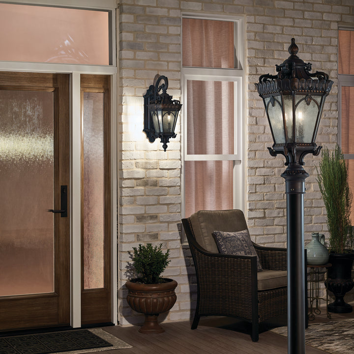 Kichler Canada - 9558LD - Three Light Outdoor Post Mount - Tournai - Londonderry