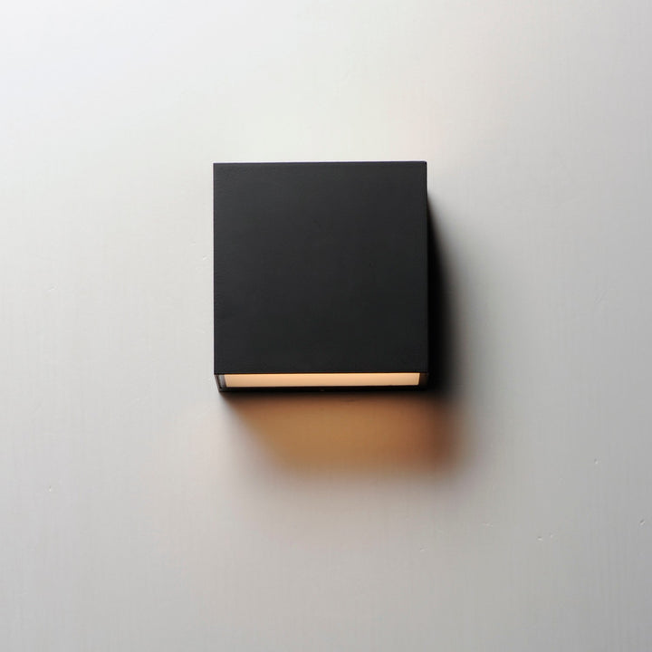 ET2 - E23218-BK - LED Outdoor Wall Sconce - Blok - Black
