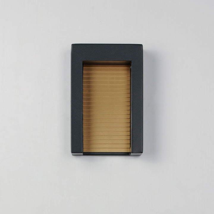 ET2 - E30102-BKGLD - LED Outdoor Wall Sconce - Alcove - Black / Gold