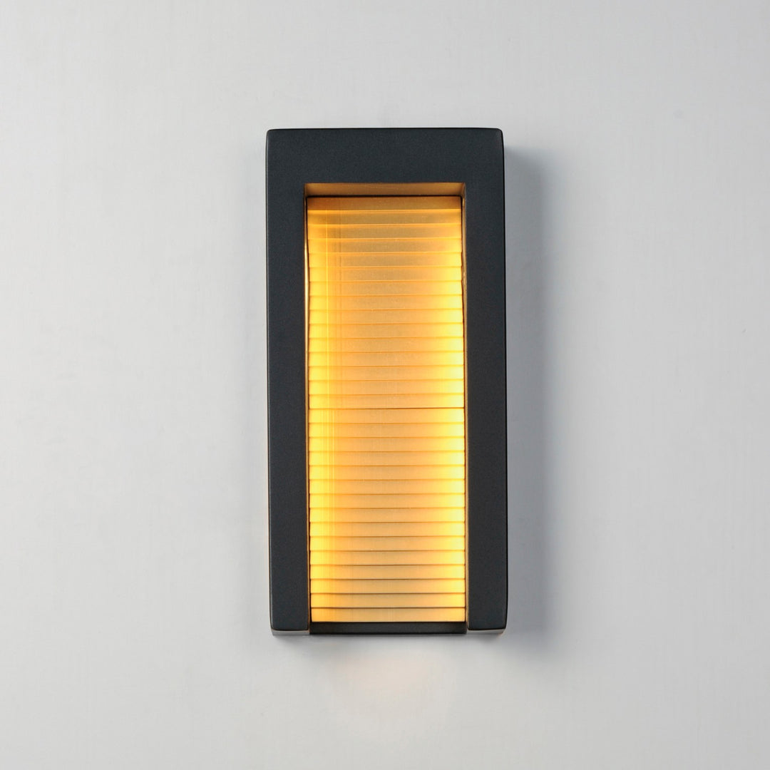 ET2 - E30104-BKGLD - LED Outdoor Wall Sconce - Alcove - Black / Gold