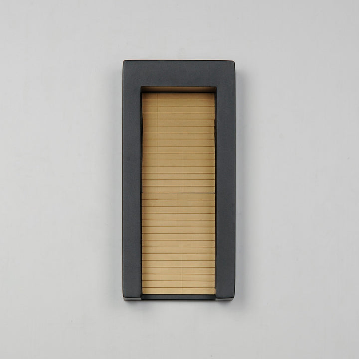 ET2 - E30104-BKGLD - LED Outdoor Wall Sconce - Alcove - Black / Gold