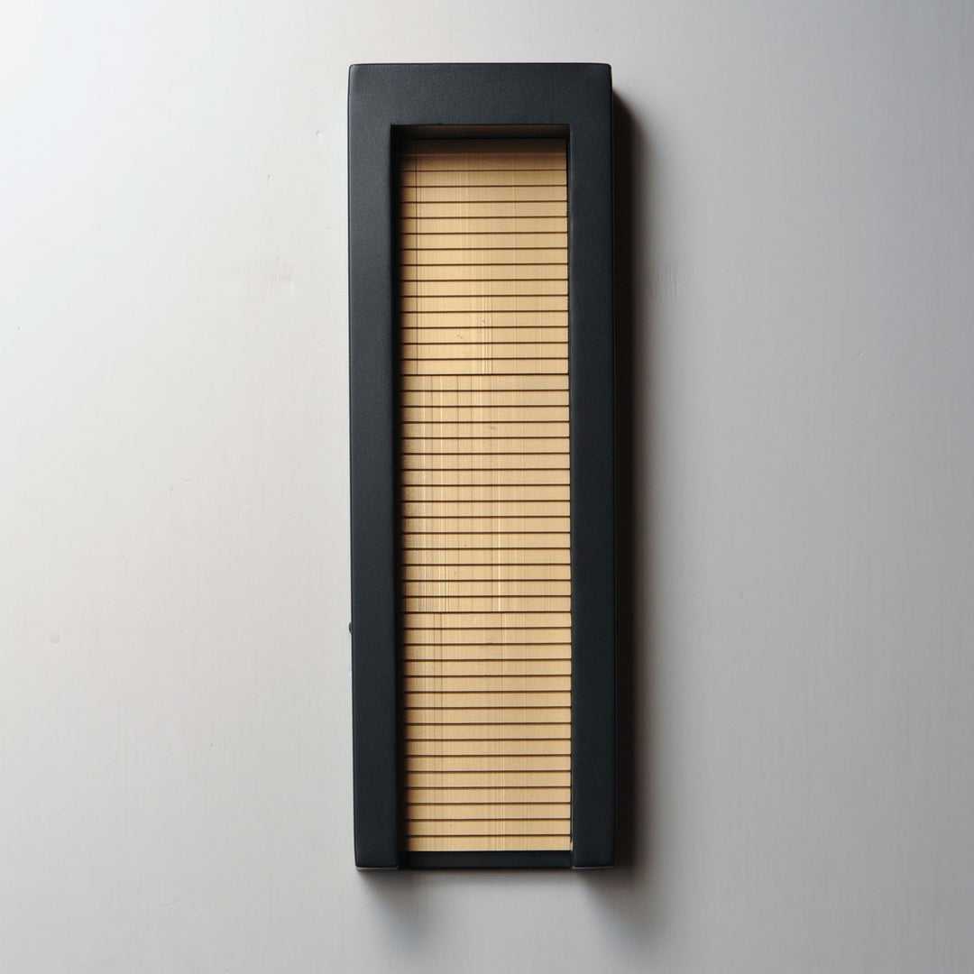 ET2 - E30106-BKGLD - LED Outdoor Wall Sconce - Alcove - Black / Gold