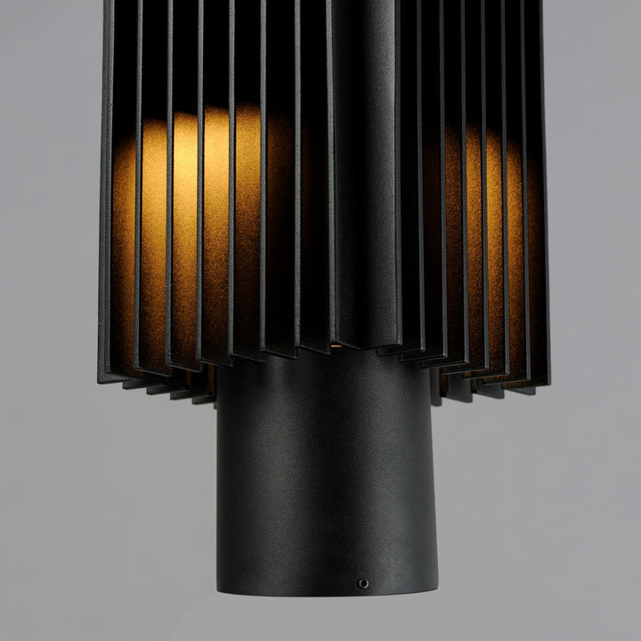 ET2 - E30110-BK - LED Outdoor Post Mount - Rampart - Black