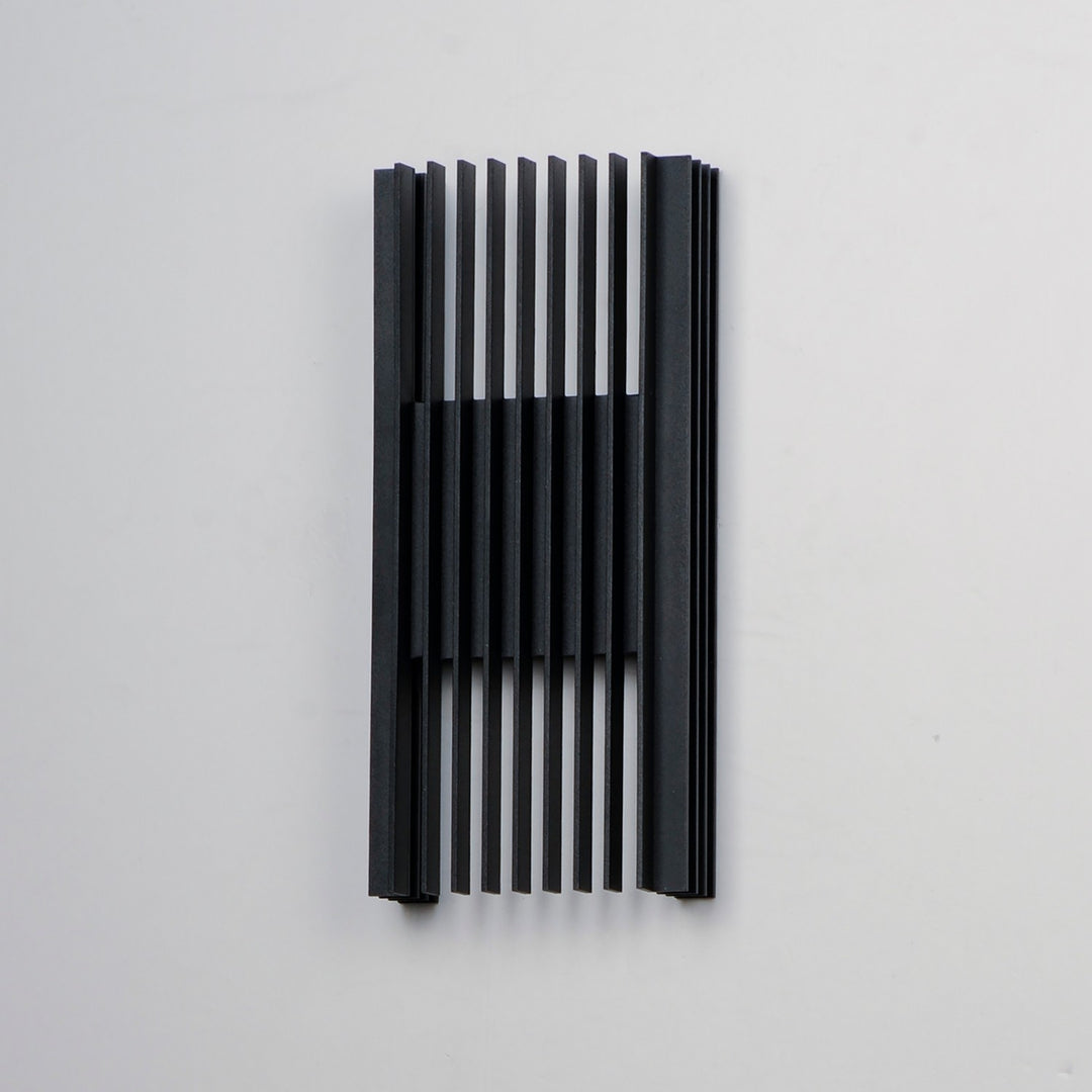 ET2 - E30116-BK - LED Outdoor Wall Sconce - Rampart - Black