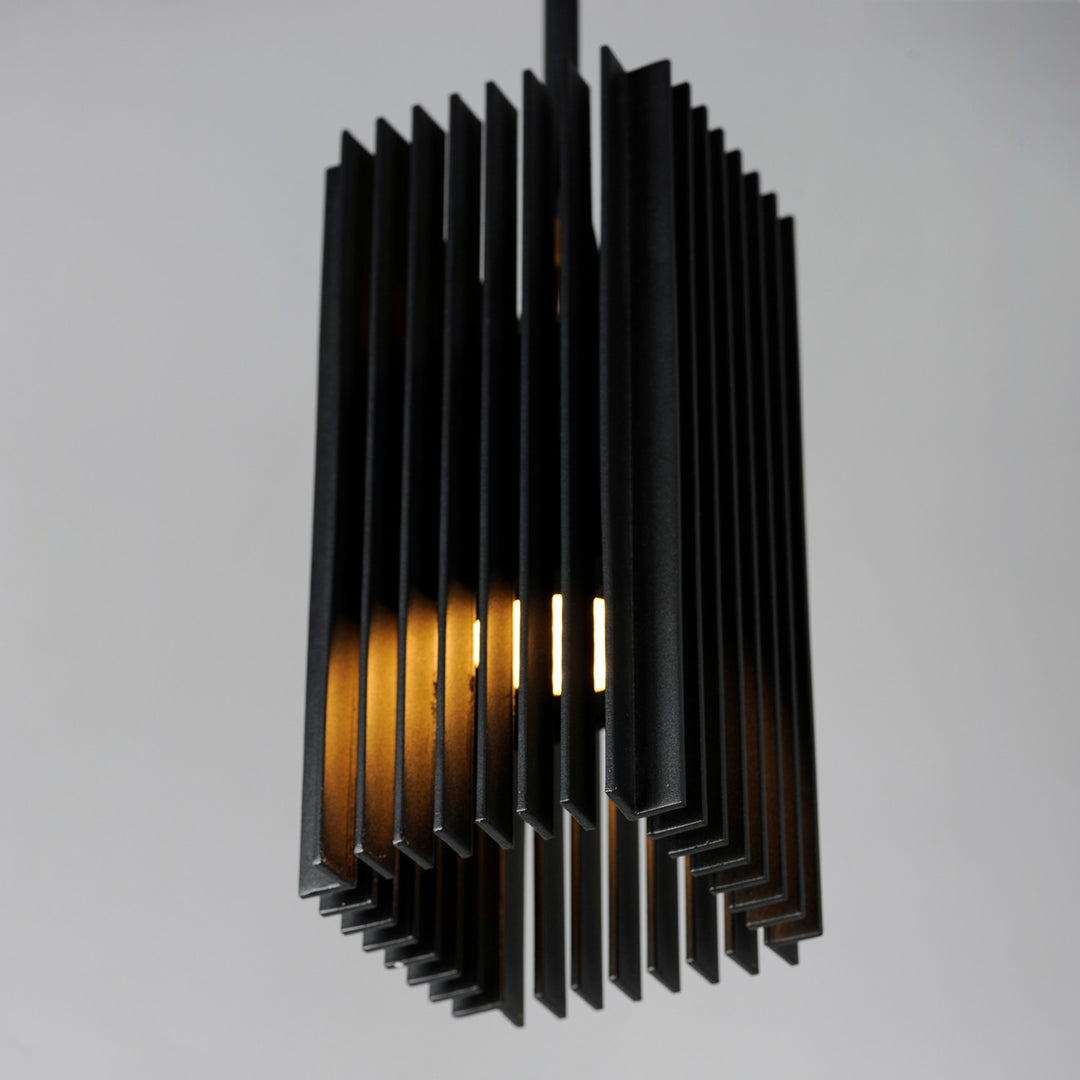 ET2 - E30119-BK - LED Outdoor Pendant - Rampart - Black
