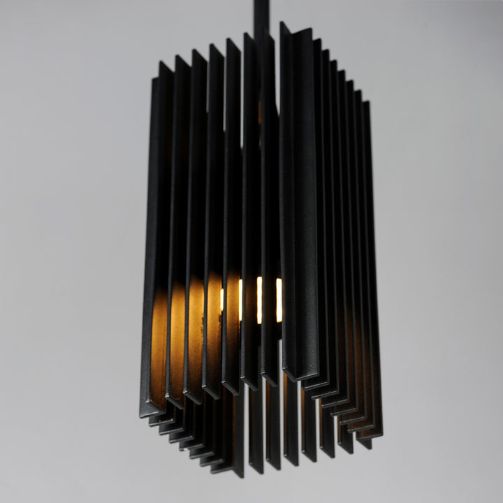 ET2 - E30119-BK - LED Outdoor Pendant - Rampart - Black
