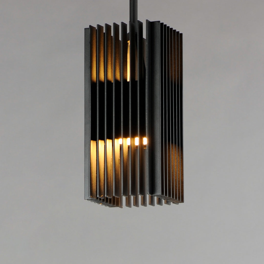ET2 - E30119-BK - LED Outdoor Pendant - Rampart - Black