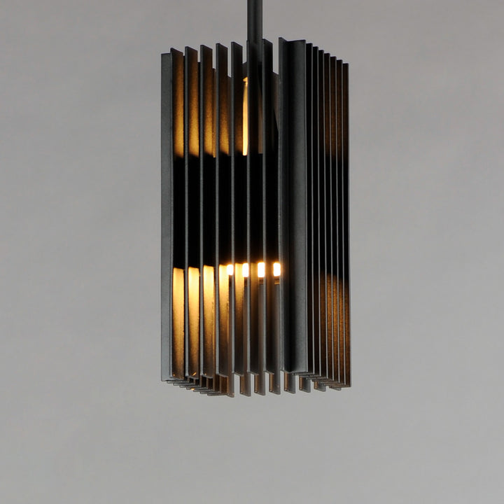 ET2 - E30119-BK - LED Outdoor Pendant - Rampart - Black