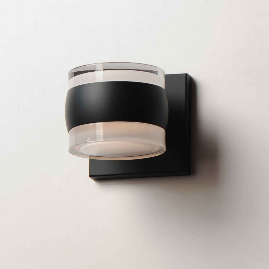 ET2 - E30171-10BK - LED Outdoor Wall Sconce - Modular - Black