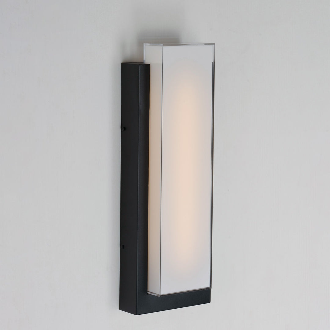 ET2 - E30186-01BK - LED Outdoor Wall Sconce - Tower - Black