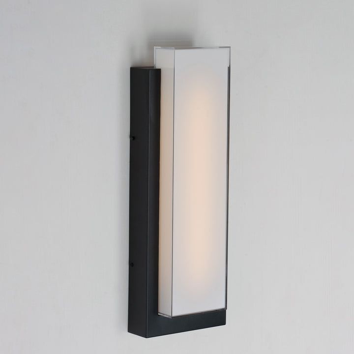 ET2 - E30186-01BK - LED Outdoor Wall Sconce - Tower - Black