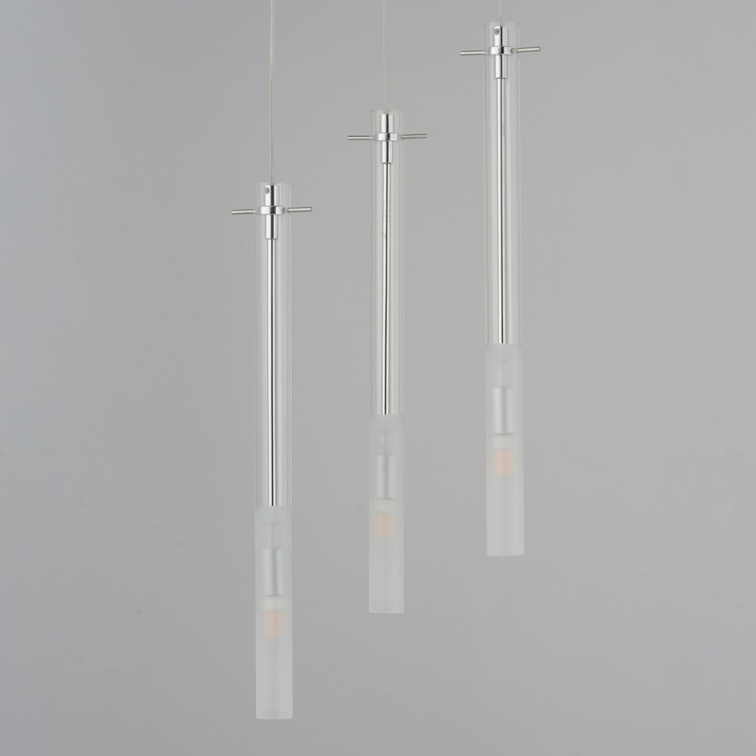 ET2 - E31095-93PC - LED Pendant - Pipette - Polished Chrome