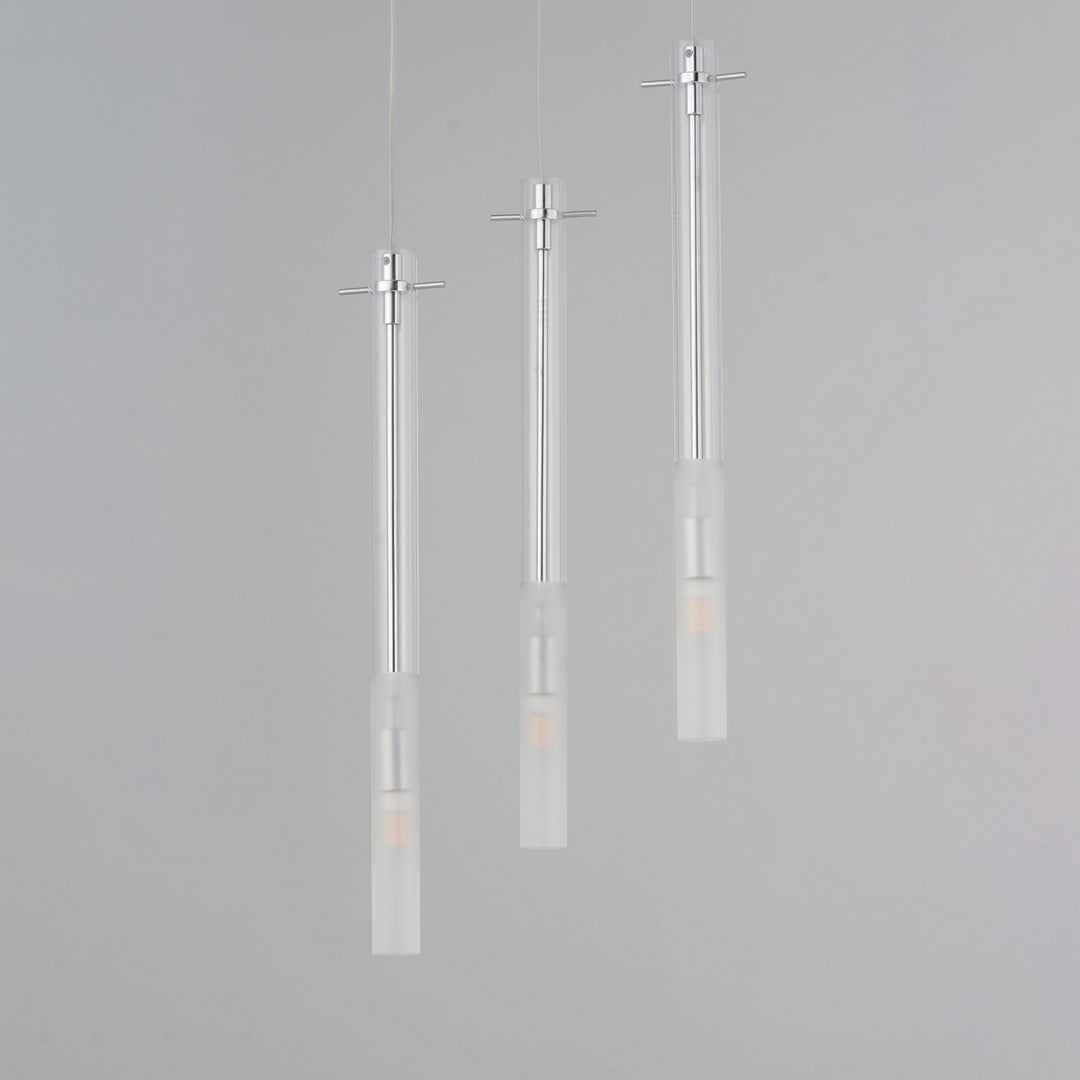 ET2 - E31095-93PC - LED Pendant - Pipette - Polished Chrome