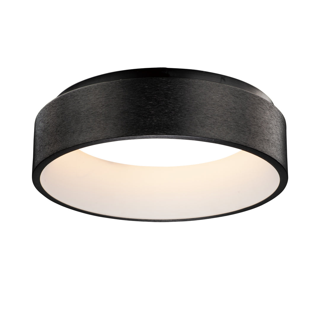 iQ WiZ LED Flush Mount in Brushed Black - available from The Lighting Shoppe, trusted by Canadian homeowners