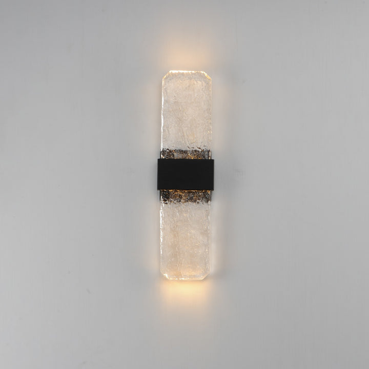 ET2 - E30136-24BK - LED Outdoor Wall Sconce - Rune - Black