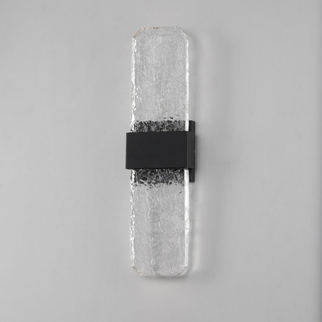 ET2 - E30136-24BK - LED Outdoor Wall Sconce - Rune - Black
