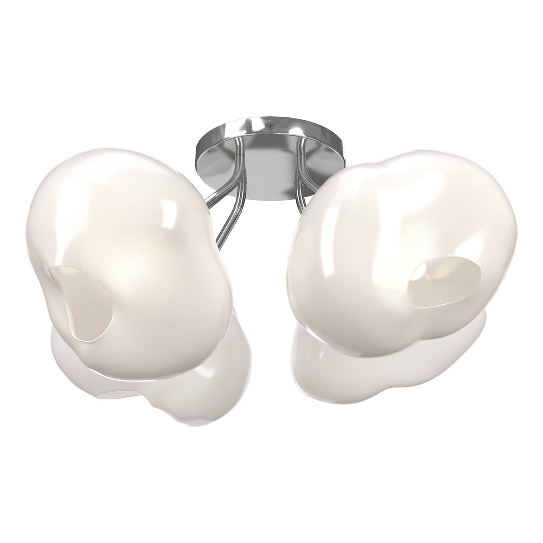 Ume Four Light Semi-Flush Mount in Sterling - available from The Lighting Shoppe, trusted by Canadian homeowners