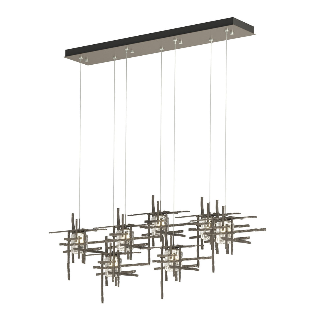 Hubbardton Forge Canada - 131095-SKT-STND-07-II0728 - LED Pendant - Tura - Dark Smoke