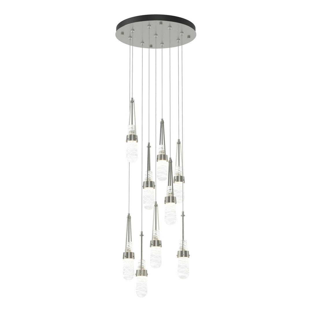 Hubbardton Forge Canada - 131100-SKT-STND-85-YJ0434 - LED Pendant - Link - Sterling