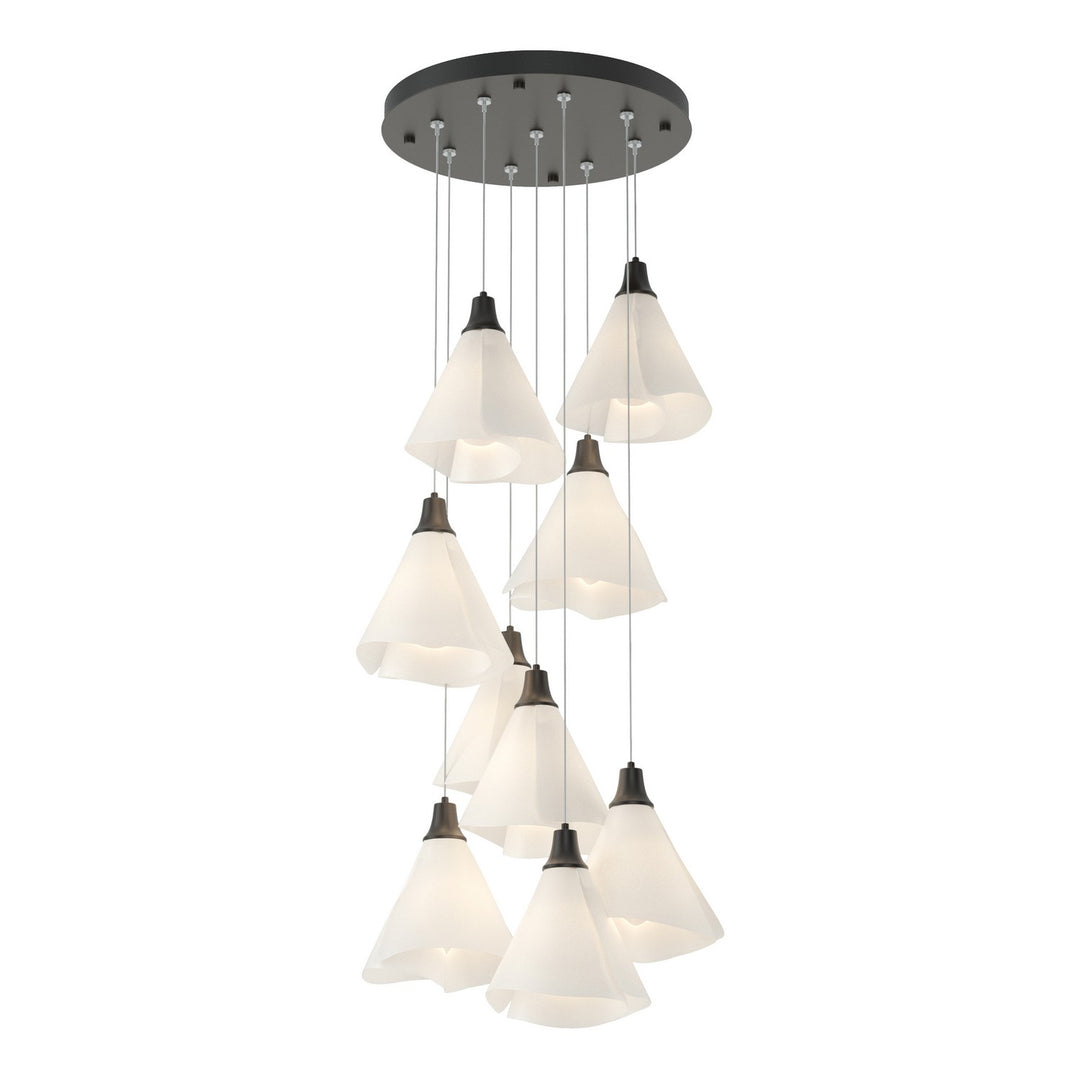 Hubbardton Forge Canada - 131102-SKT-STND-10-SH1987 - LED Pendant - Mobius - Black