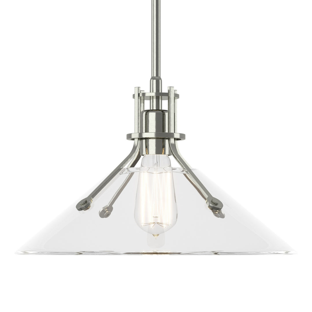 Hubbardton Forge Canada - 134553-SKT-MULT-85-ZM0686 - One Light Pendant - Henry - Sterling