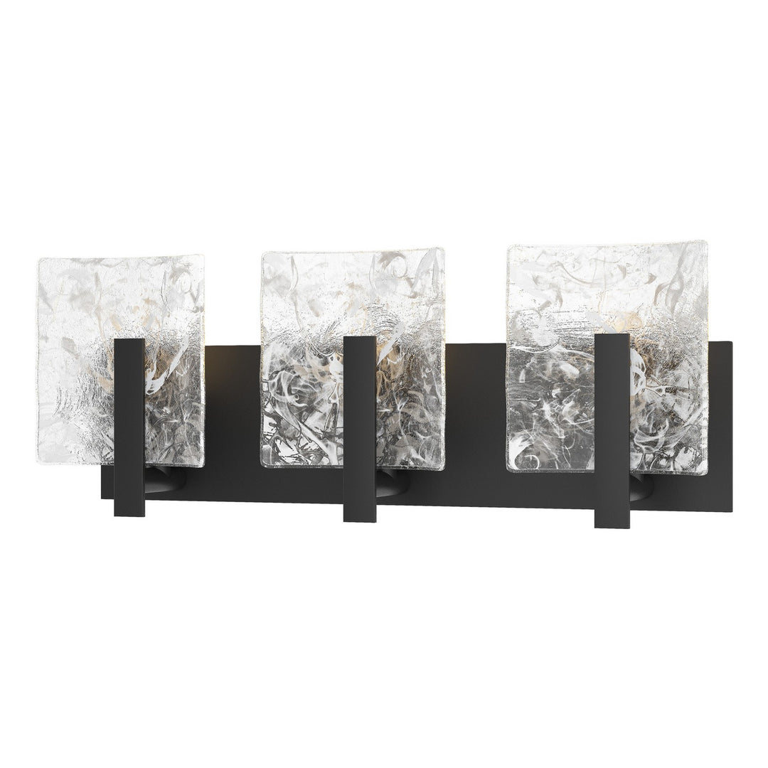 Arc Three Light Bath Sconce in Black - available from The Lighting Shoppe, trusted by Canadian homeowners