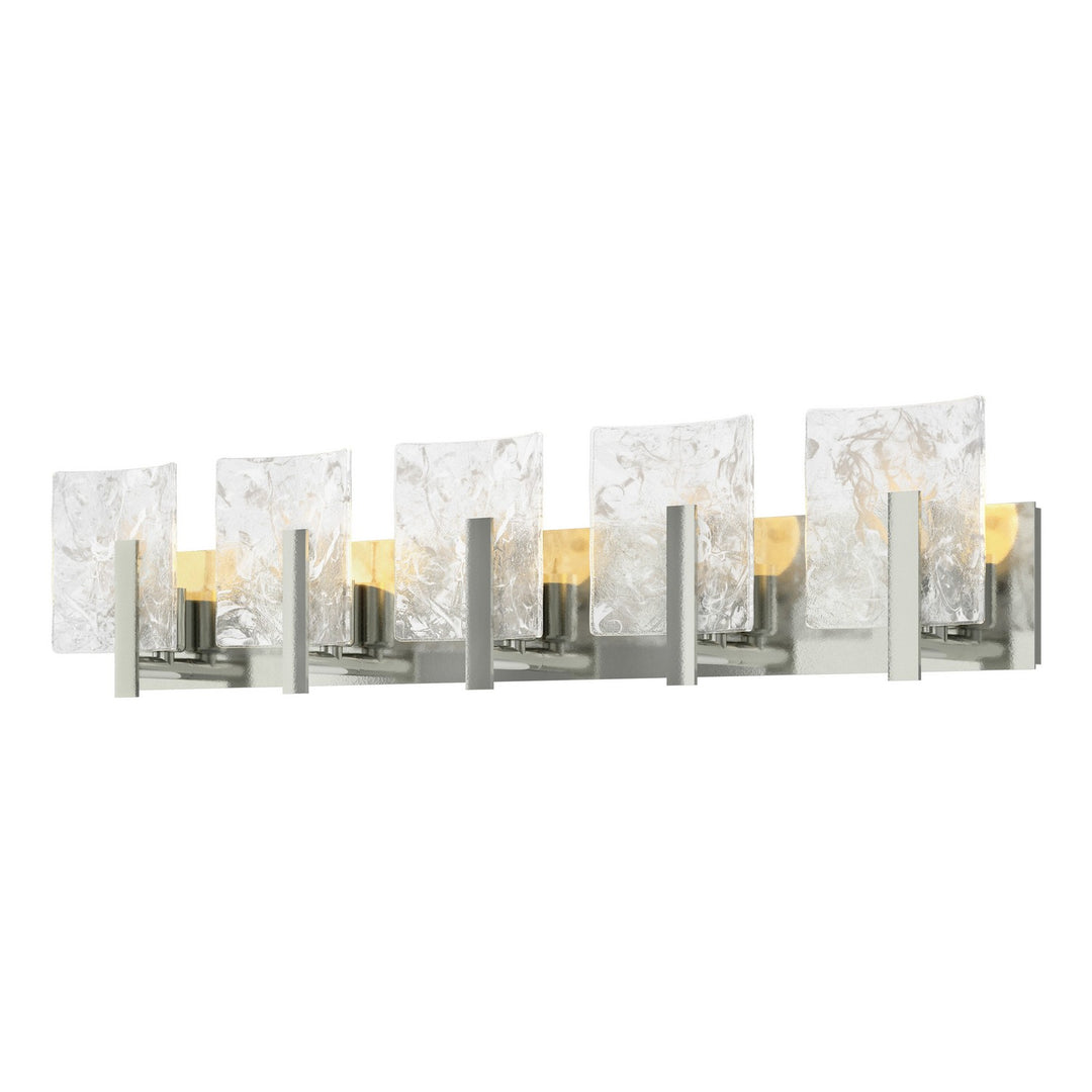 Arc Five Light Bath Sconce in Sterling - available from The Lighting Shoppe, trusted by Canadian homeowners