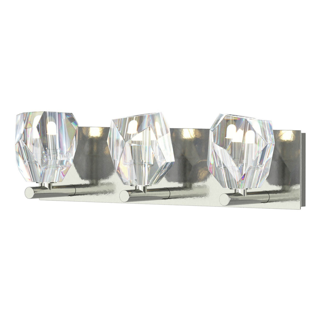 Gatsby Three Light Bath Sconce in Sterling - available from The Lighting Shoppe, trusted by Canadian homeowners