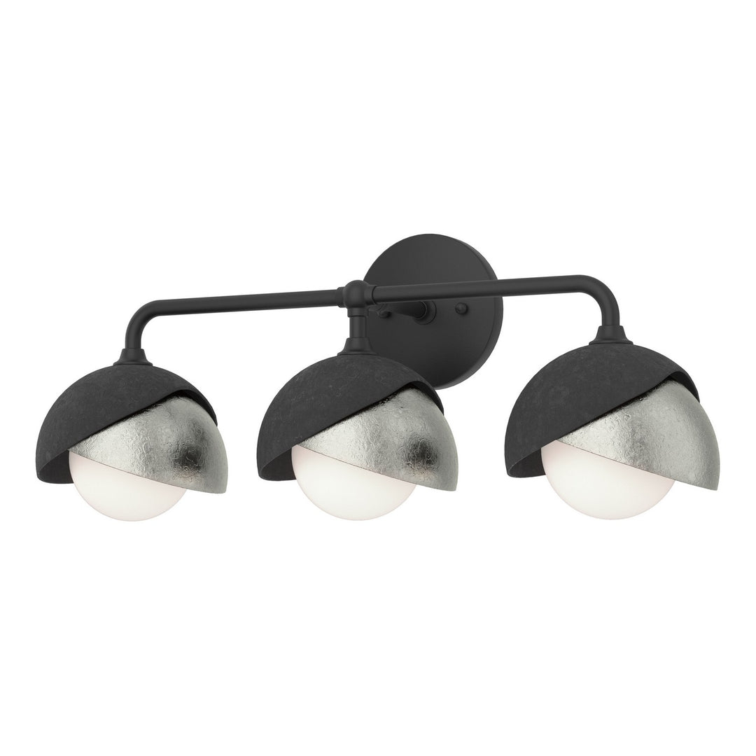 Brooklyn Three Light Bath Sconce in Black - available from The Lighting Shoppe, trusted by Canadian homeowners