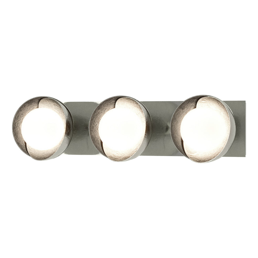 Brooklyn Three Light Bath Sconce in Sterling - available from The Lighting Shoppe, trusted by Canadian homeowners