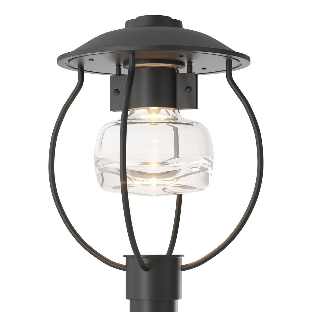 Hubbardton Forge Canada - 344810-SKT-80-ZM0447 - One Light Outdoor Post Mount - Mason - Coastal Black
