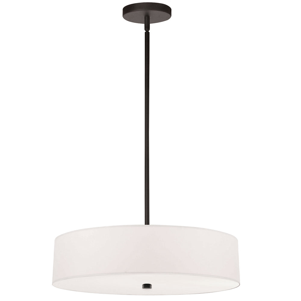 Dainolite Canada - 571-204P-MB-WH - Four Light Pendant - Everly - White
