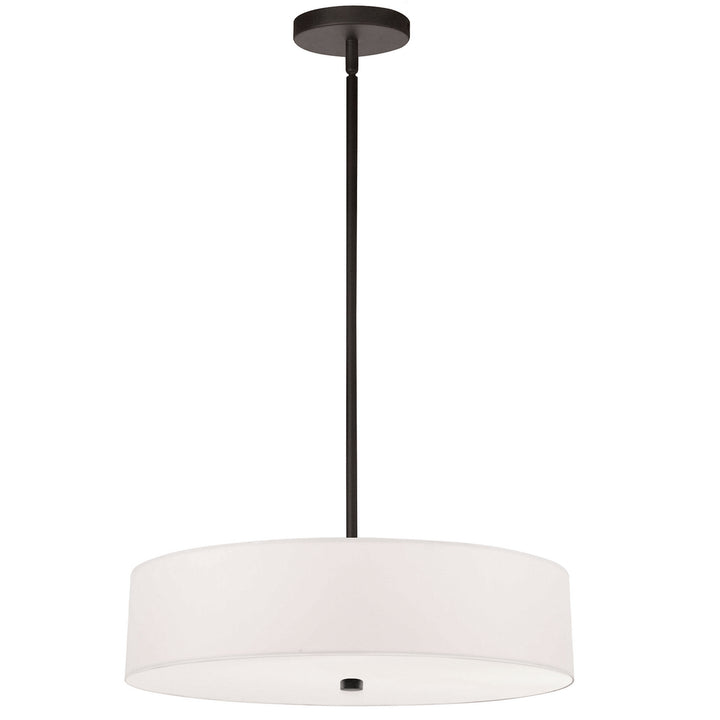 Dainolite Canada - 571-204P-MB-WH - Four Light Pendant - Everly - White