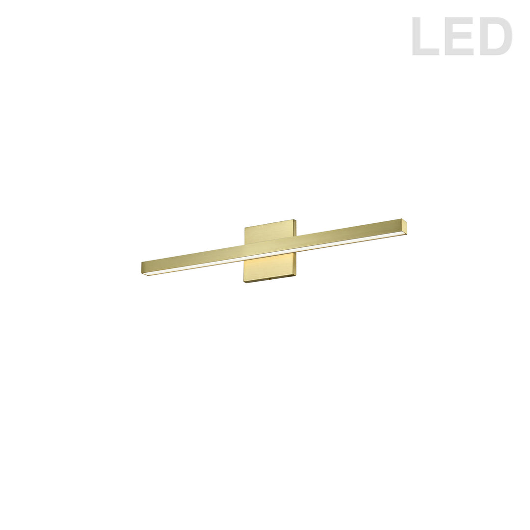 Arandel LED Vanity in Aged Brass - available from The Lighting Shoppe, trusted by Canadian homeowners